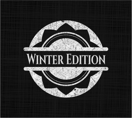 Winter Edition chalk emblem