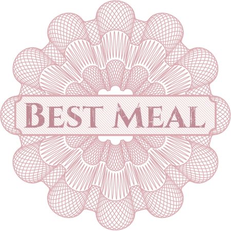 Best Meal rosette