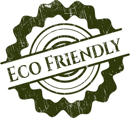 Eco Friendly grunge seal