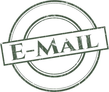 Email rubber grunge seal