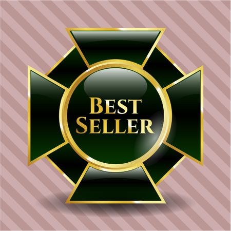Best Seller gold shiny emblem