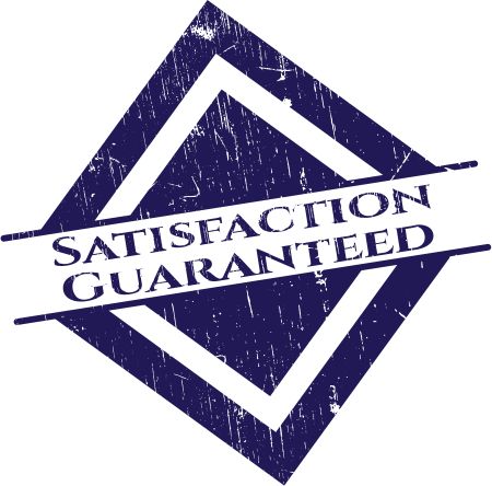 Satisfaction Guaranteed rubber seal
