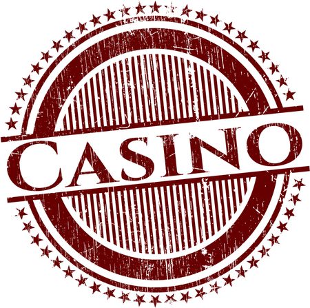 Casino rubber stamp