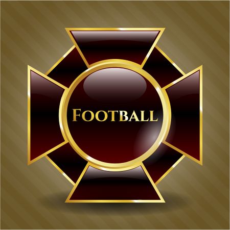 Football gold badge