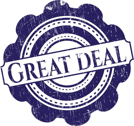Great Deal grunge seal