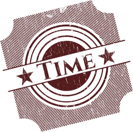 Time rubber grunge seal