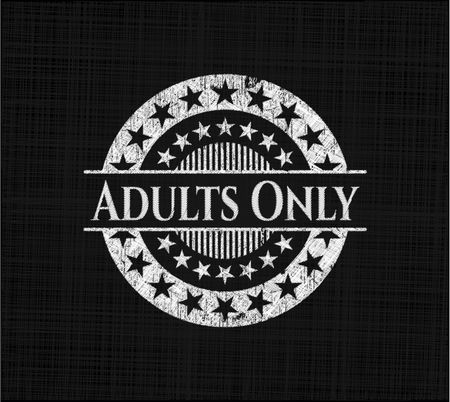 Adults Only on blackboard