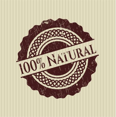 100% Natural rubber grunge stamp