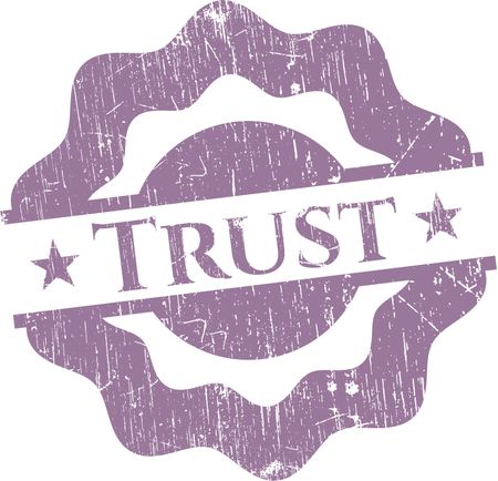 Trust grunge seal