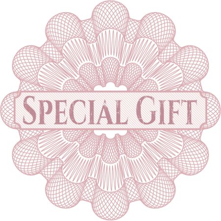Special Gift abstract rosette