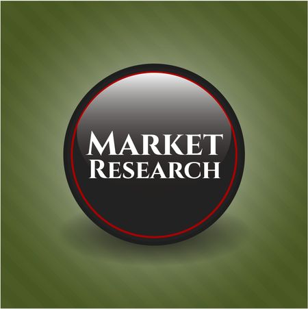 Market Research black emblem