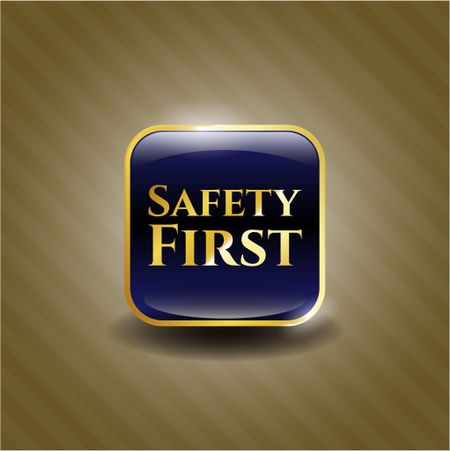 Safety First shiny emblem