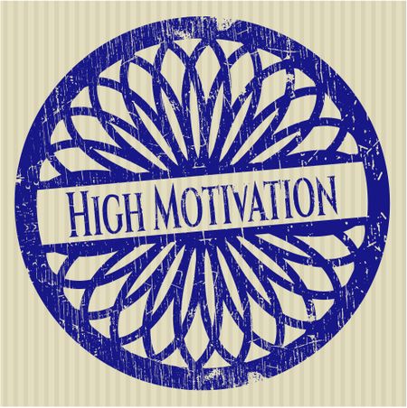 High Motivation rubber grunge seal