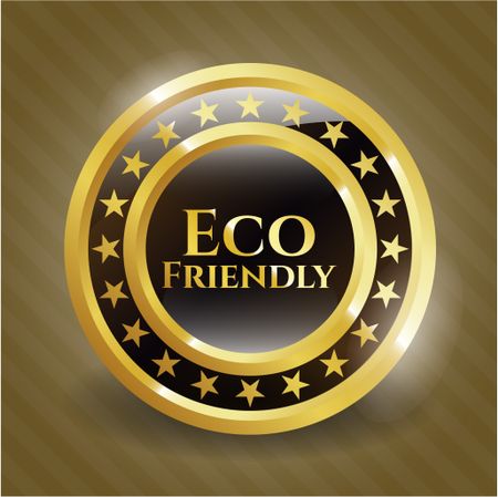 Eco Friendly dark badge