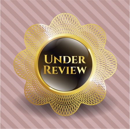 Under Review shiny badge