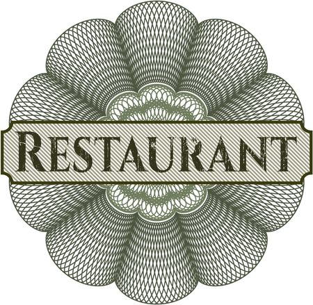 Restaurant rosette