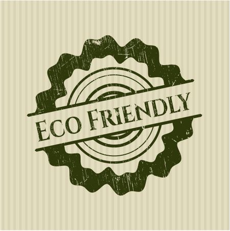 Eco Friendly rubber grunge stamp