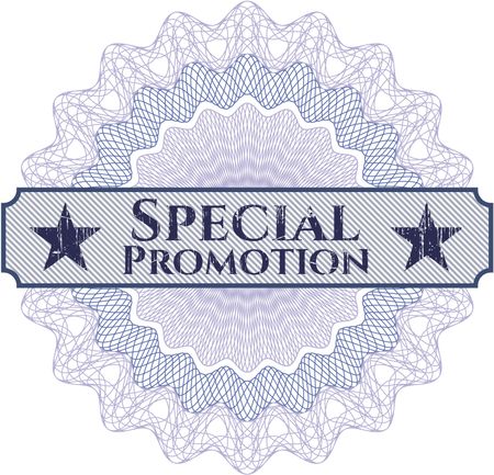 Special Promotion rosette