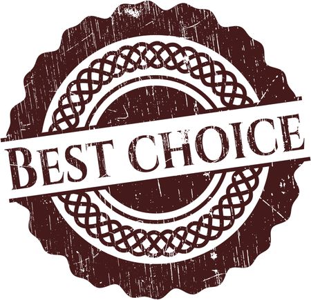 Best Choice rubber stamp