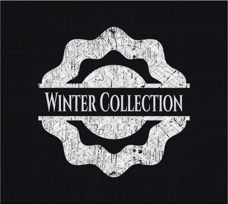Winter Collection chalkboard emblem