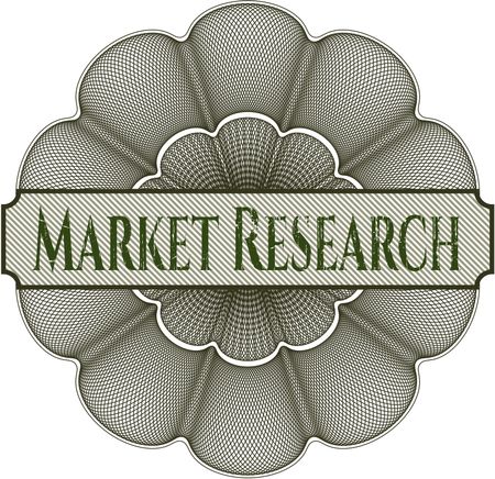 Market Research linear rosette