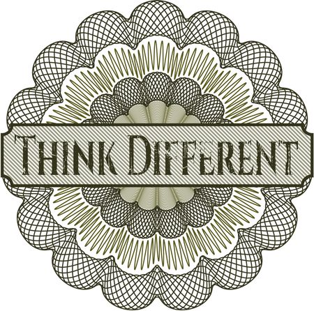 Think Different linear rosette