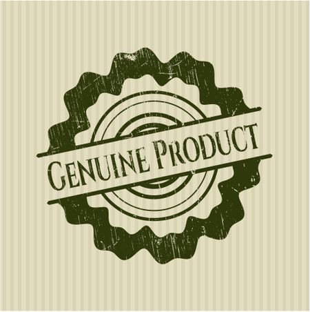 Genuine Product rubber grunge seal