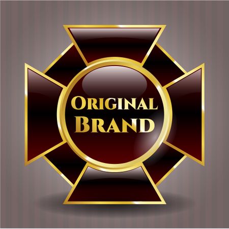 Original Brand gold badge