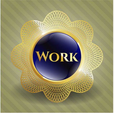 Work gold badge