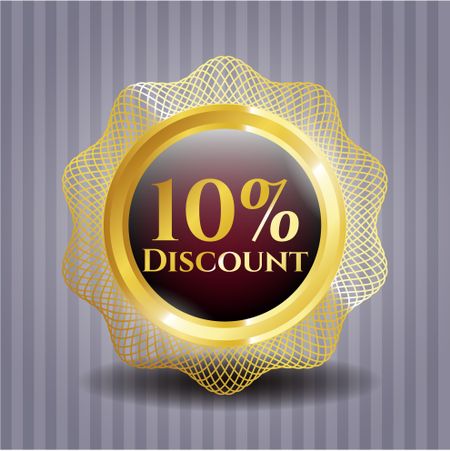 10% Discount shiny badge