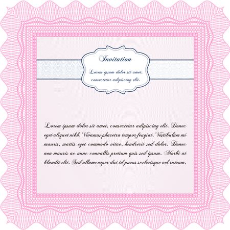 Retro vintage invitation. Nice design. With quality background. Customizable, Easy to edit and change colors.
