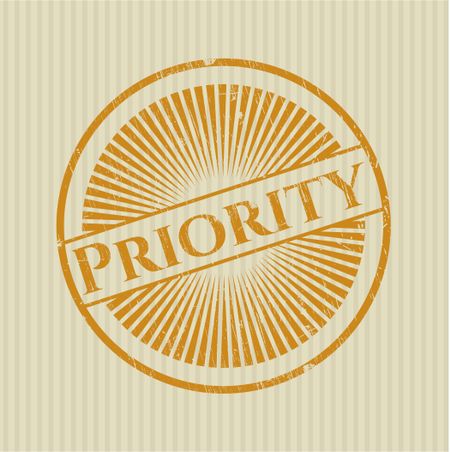 Priority grunge seal