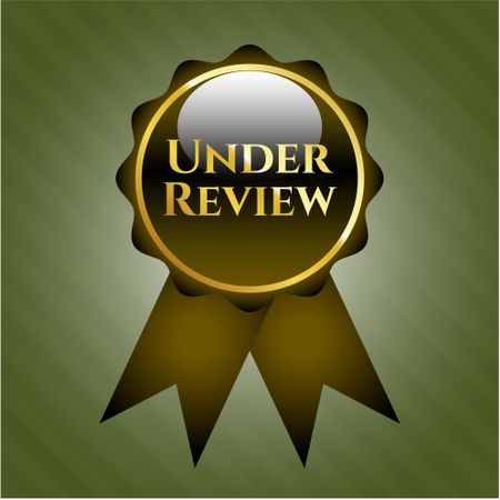 Under Review ribbon