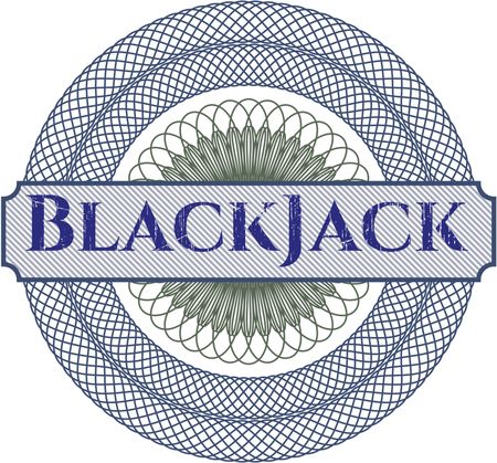 BlackJack abstract rosette