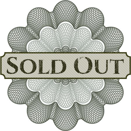 Sold Out rosette