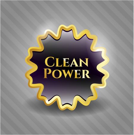 Clean Power shiny badge