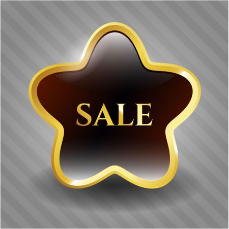 Sale shiny badge