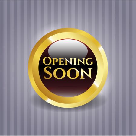 Opening Soon shiny badge