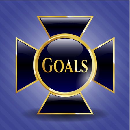 Goals shiny badge