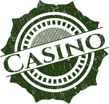 Casino grunge seal