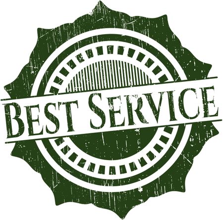Best Service grunge seal