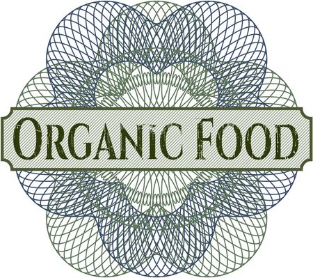 Organic Food rosette
