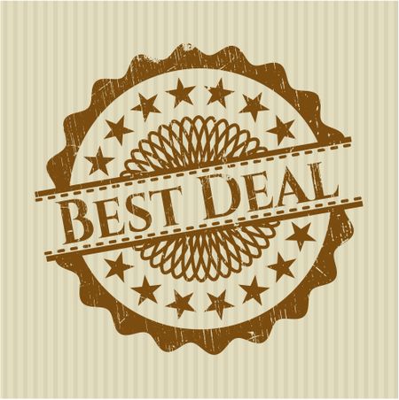 Best Deal rubber grunge stamp