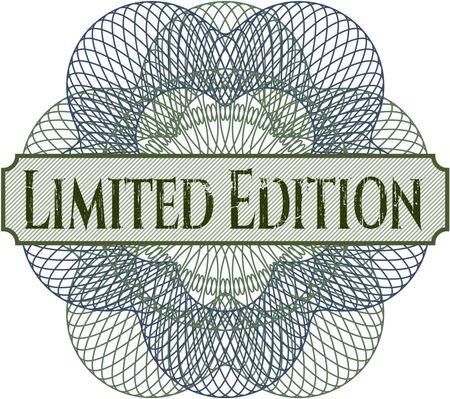 Limited Edition linear rosette