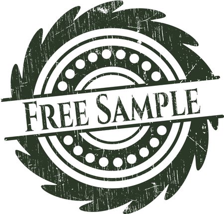 Free Sample rubber grunge stamp