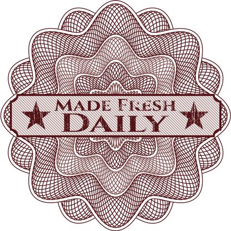 Made Fresh Daily rosette