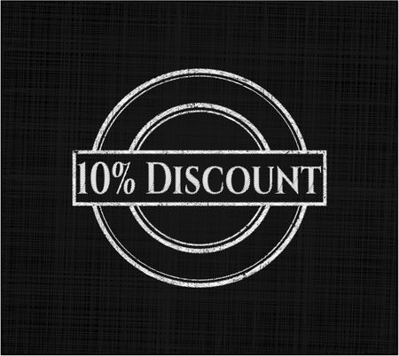 10% Discount on blackboard
