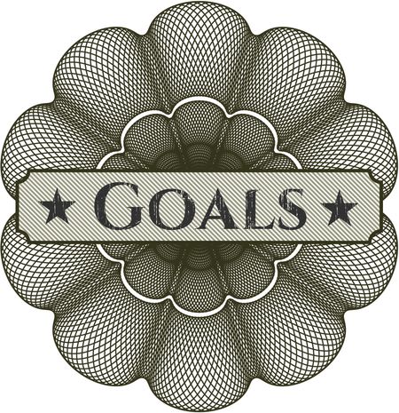 Goals rosette