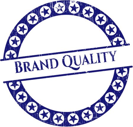 Brand Quality grunge seal