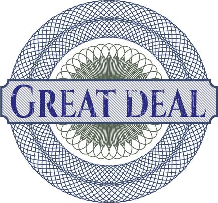 Great Deal abstract rosette